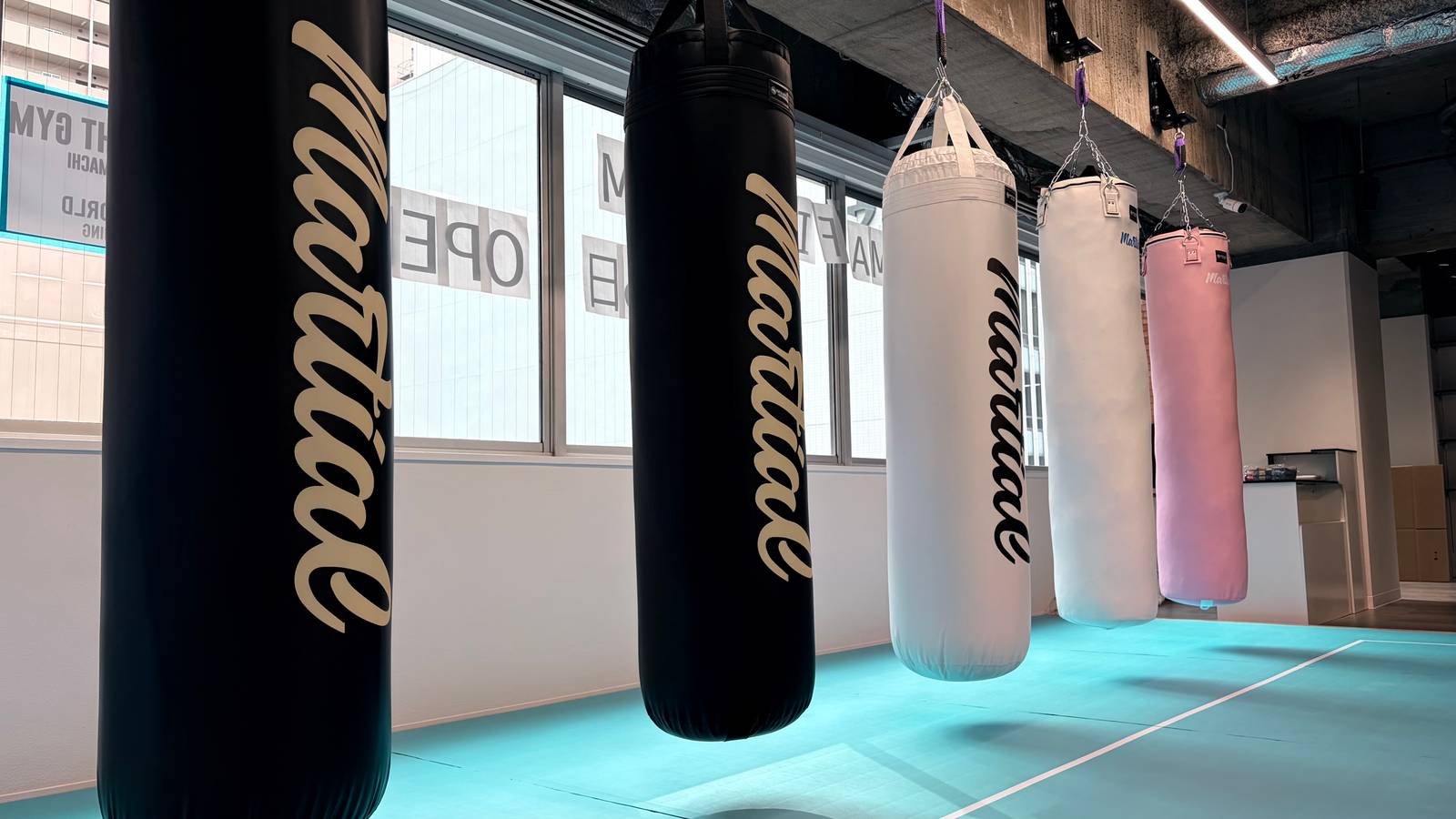 練習エリア全景